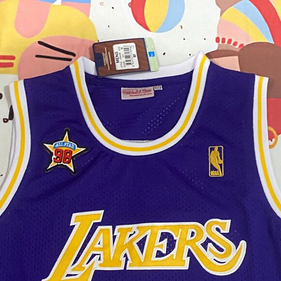 Purple Jersey Number 34 For Los Angeles Lakers Player Oneal - Picture 3 of 9